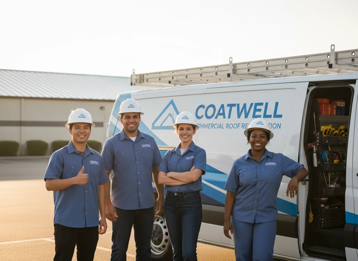 Commercial roof coating company in Metcalfe, MS